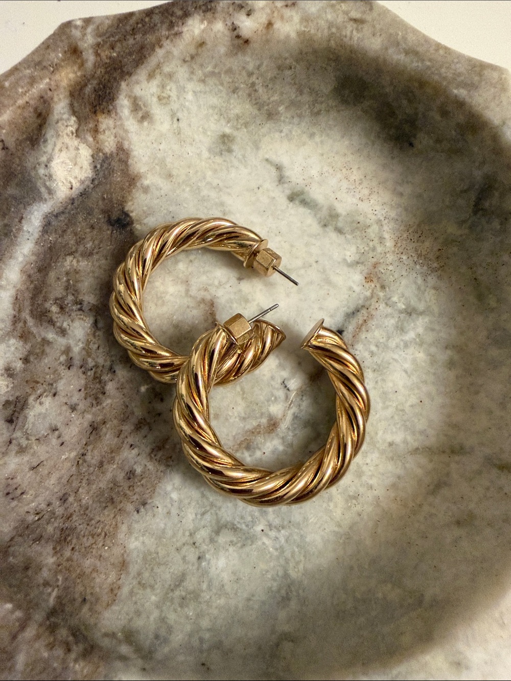 Like NewMiranda Frye Chunky Gold Large Hoop Earrings - Elegant Women’s Jewelry